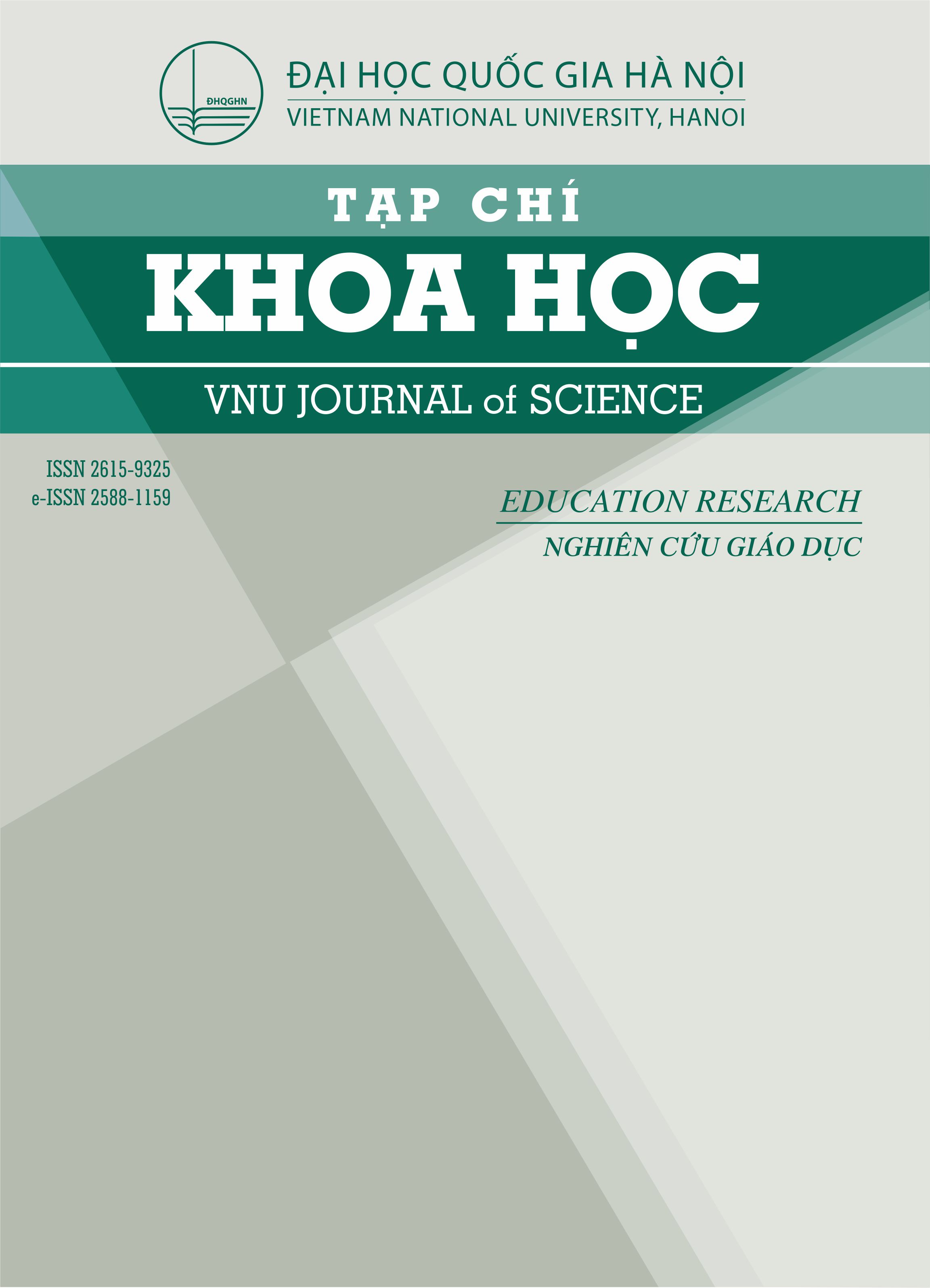 VNU Journal of Science: Education Research